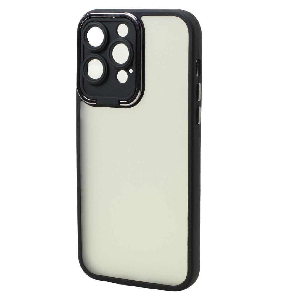 MATTE Black Corner Bumper Case for iPhone 14 Pro Max - Camera Protection & Edge Coverage